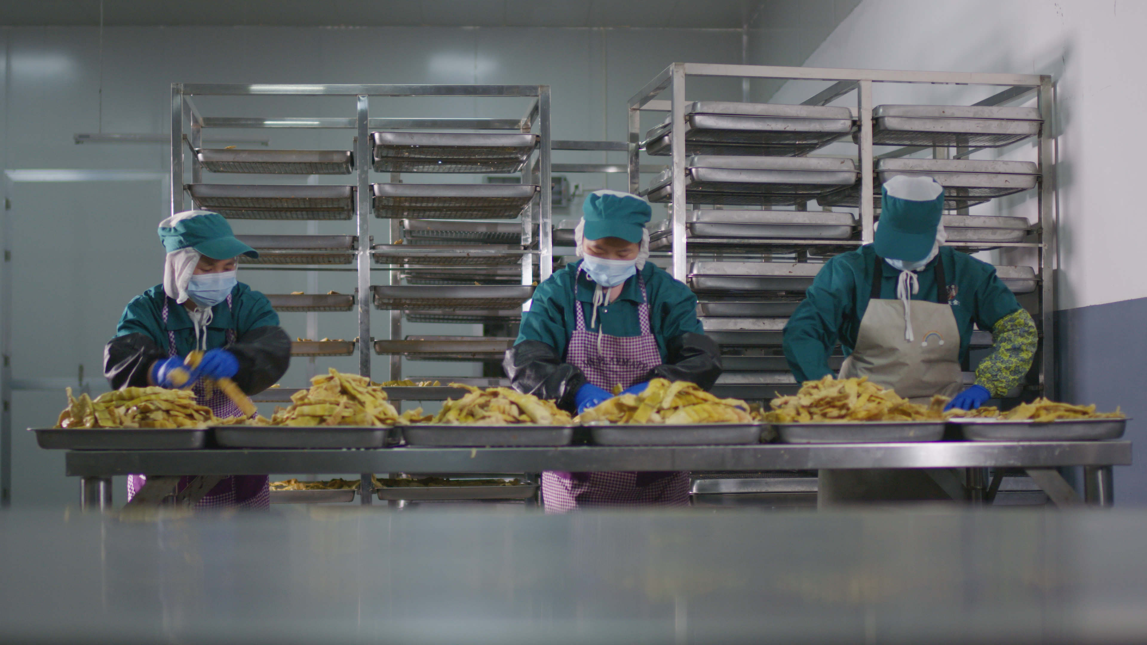 重庆全伦生态农业综合开发有限公司生产车间。重庆市忠县林业局供图