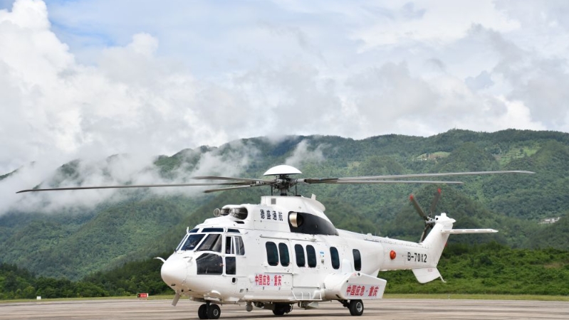 新华社看重庆｜全力防汛　航空救援力量靠前驻防