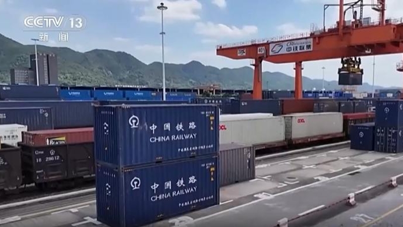 央视新闻看重庆｜今年前5个月　重庆经西部陆海新通道运输货物增长24%