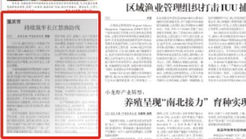 农民日报看重庆｜持续筑牢长江禁渔防线