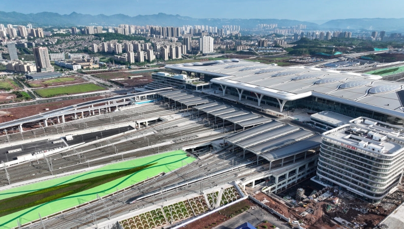 新华社看重庆｜渝厦高铁重庆段进入运行试验阶段