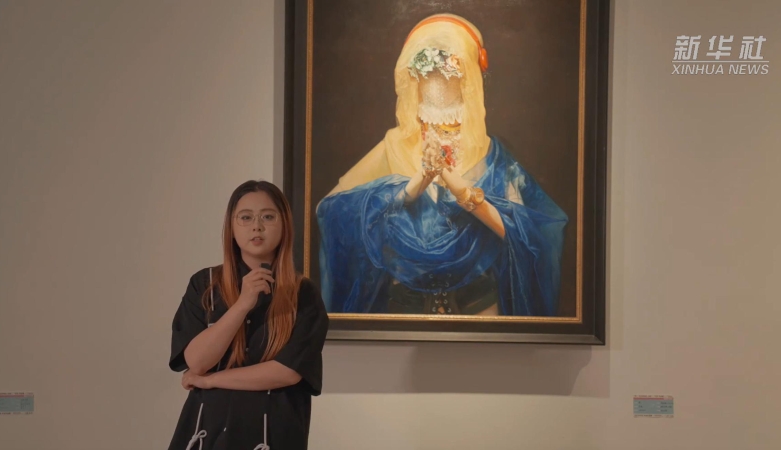 新华社看重庆｜油画《祷》作者安琪：这是一份特殊的毕业礼物