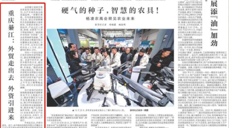 新华每日电讯看重庆｜綦江：外贸走出去 外资引进来